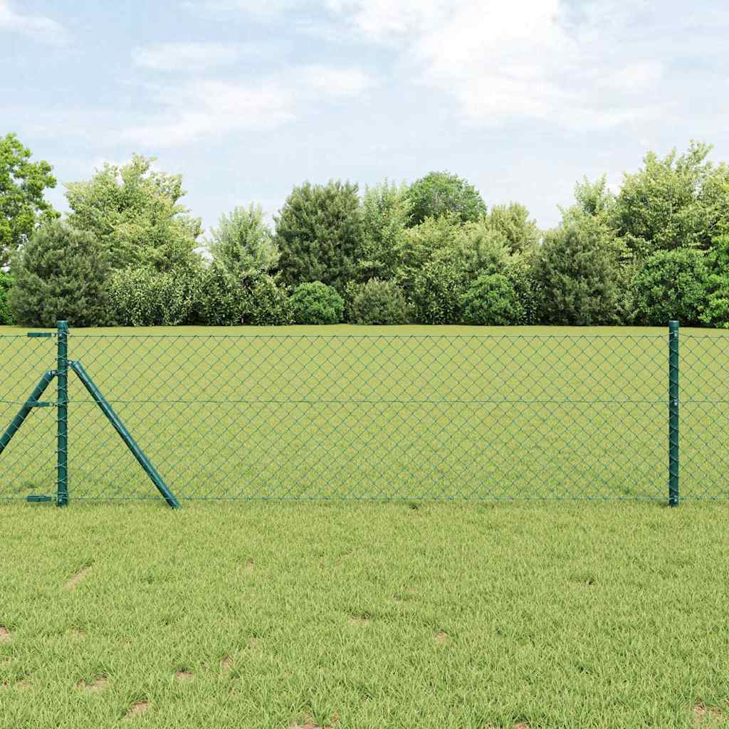 Poste de Valla Gris 10 x 0,4 m (malla de 40 x 40 mm)