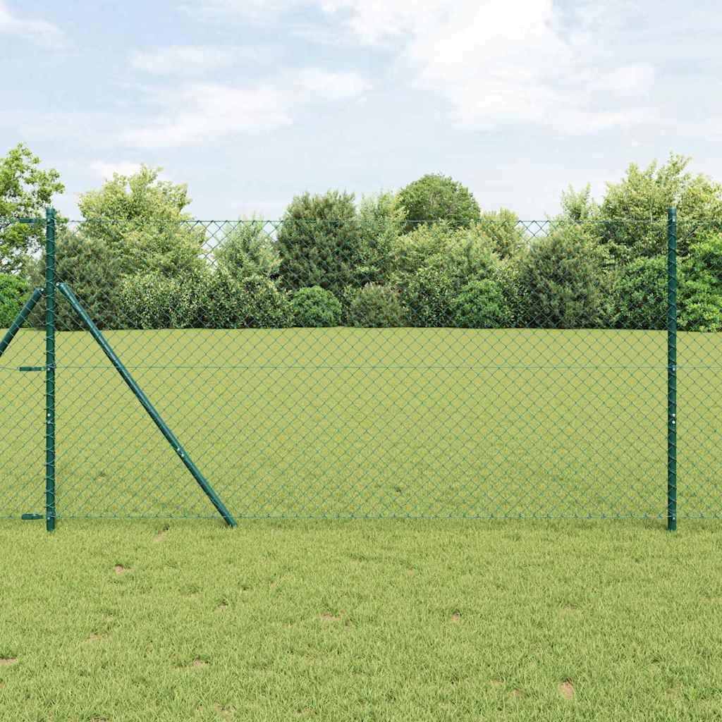 Poste de Valla Gris 10 x 0,4 m (malla de 40 x 40 mm)