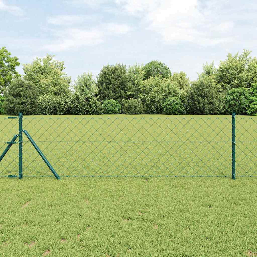 Poste de Valla Gris 10 x 0,4 m (malla de 40 x 40 mm)
