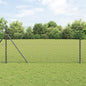 Poste de Valla Gris 10 x 0,4 m (malla de 40 x 40 mm)