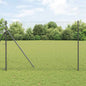 Reja con postes Verde 1.2 x 10 m Acero