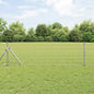 Reja con postes Verde 1.2 x 10 m Acero