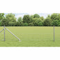 Reja con postes Verde 1.2 x 10 m Acero