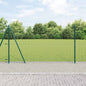 Reja con postes Verde 1.2 x 10 m Acero