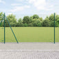 Reja con postes Verde 1.2 x 10 m Acero