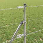 Poste de Valla Galvanizado 100 x 0,8 m Acero