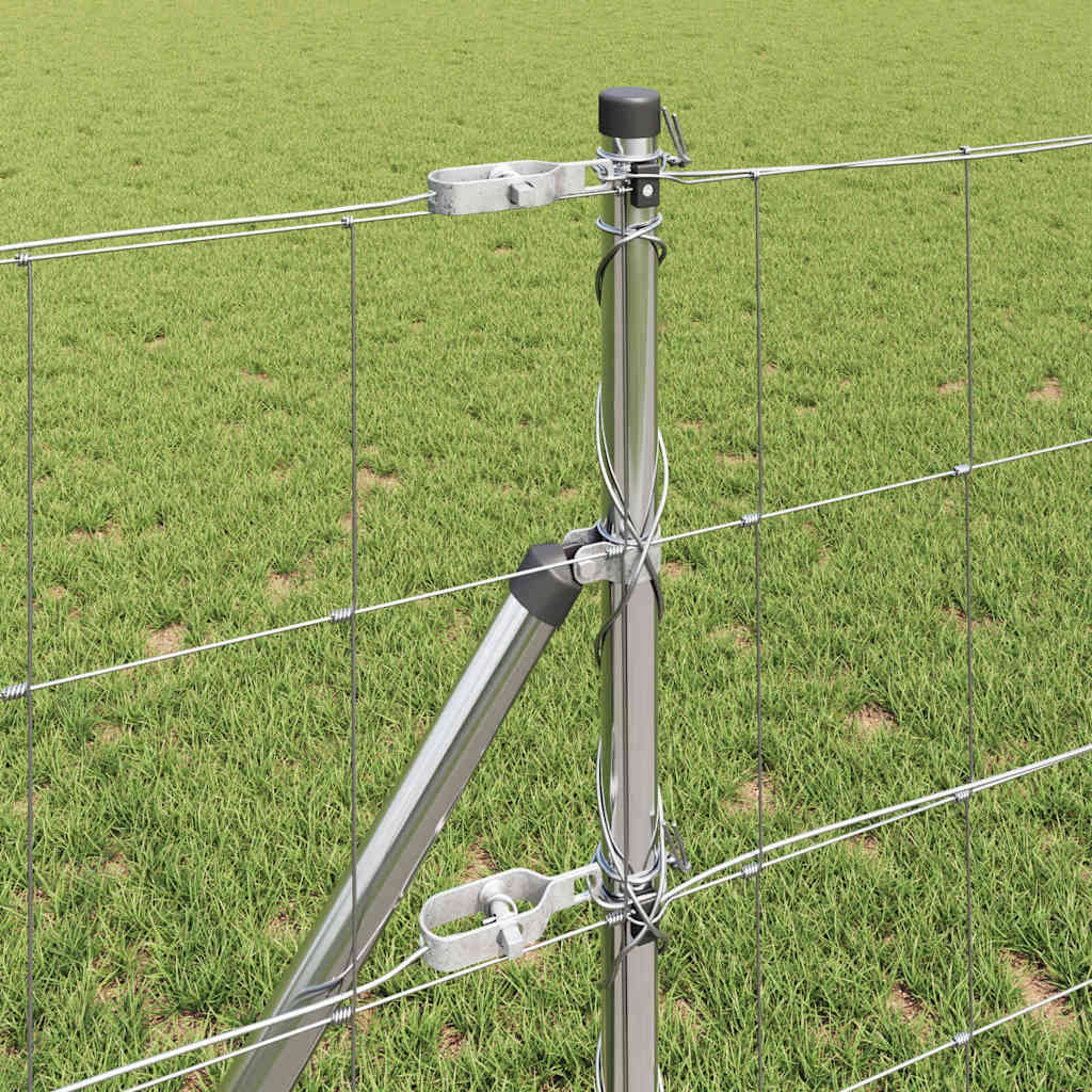 Poste de Valla Galvanizado 100 x 0,8 m Acero