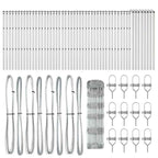 Poste de Valla Galvanizado 100 x 0,8 m Acero