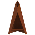 Hoguera Marrón 58 x 40 x 100 cm Acero autopatinable
