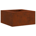 Hoguera Marrón 60 x 60 x 30 cm Acero autopatinable