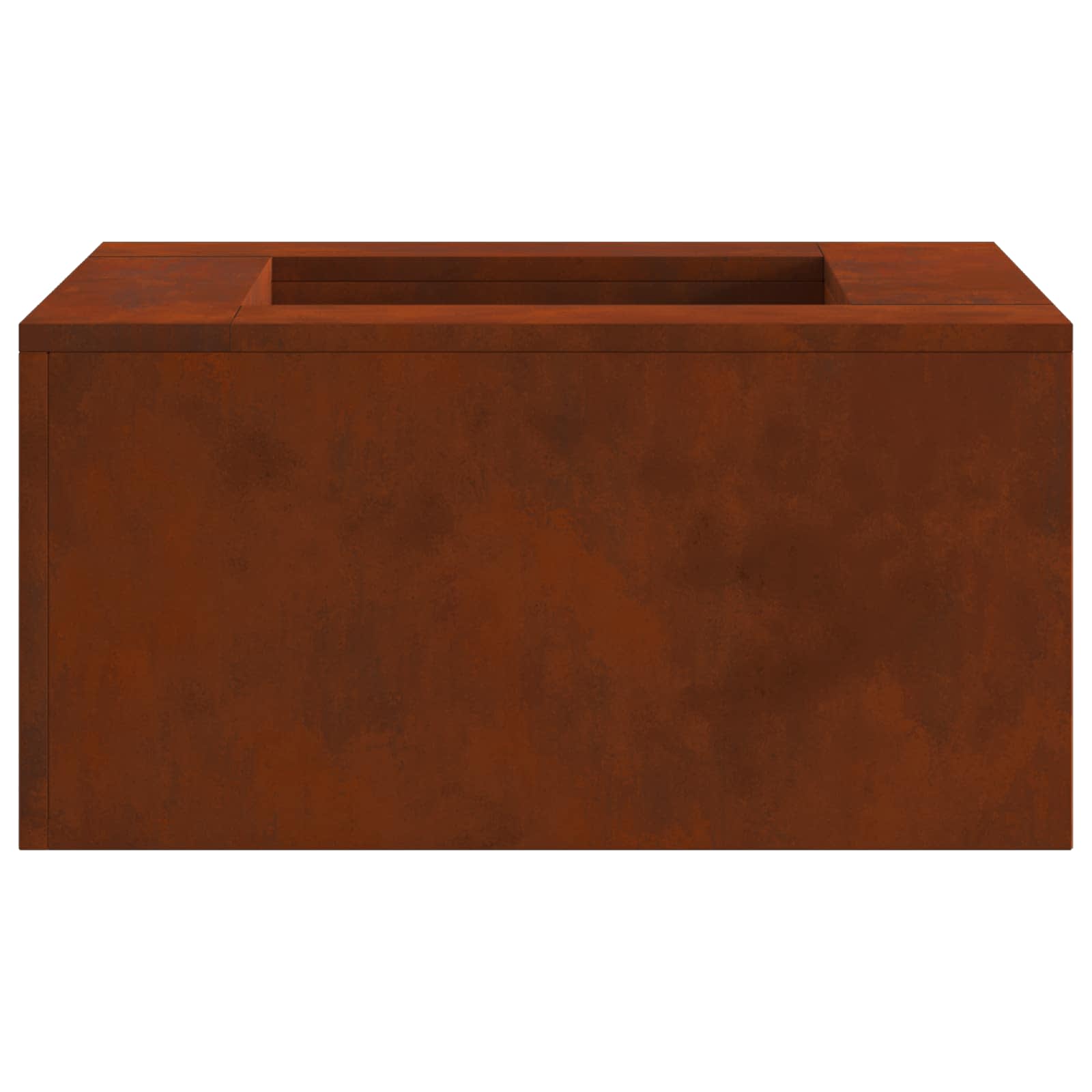 Hoguera Marrón 60 x 60 x 30 cm Acero autopatinable