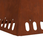 Hoguera Marrón 48 x 48 x 40 cm Acero autopatinable