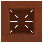 Hoguera Marrón 48 x 48 x 40 cm Acero autopatinable
