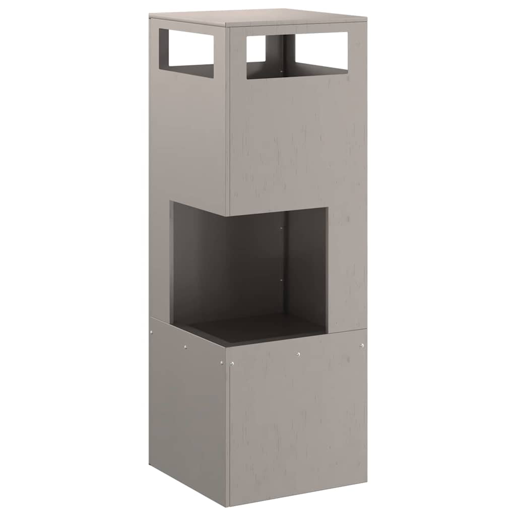 Hoguera Marrón 35 x 35 x 100 cm Acero autopatinable