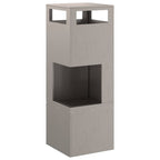 Hoguera Marrón 35 x 35 x 100 cm Acero autopatinable
