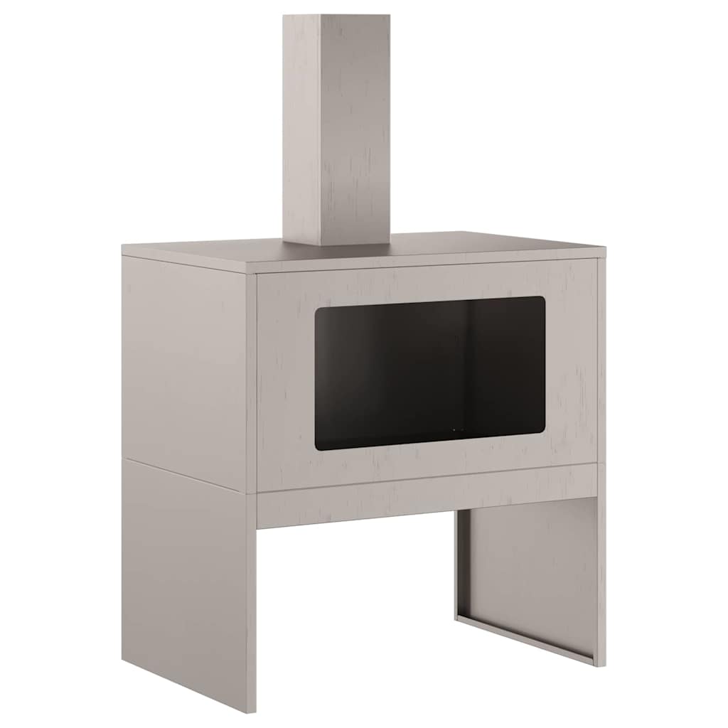 Hoguera Marrón 60 x 40 x 96 cm Acero autopatinable