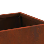 Hoguera Marrón 60 x 35 x 100 cm Acero autopatinable