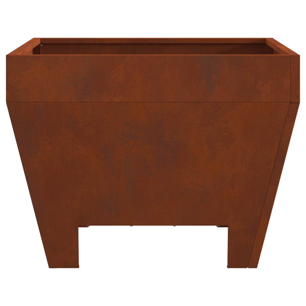 Hoguera Marrón 50 x 50 x 38 cm Acero autopatinable