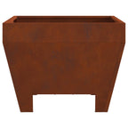 Hoguera Marrón 50 x 50 x 38 cm Acero autopatinable