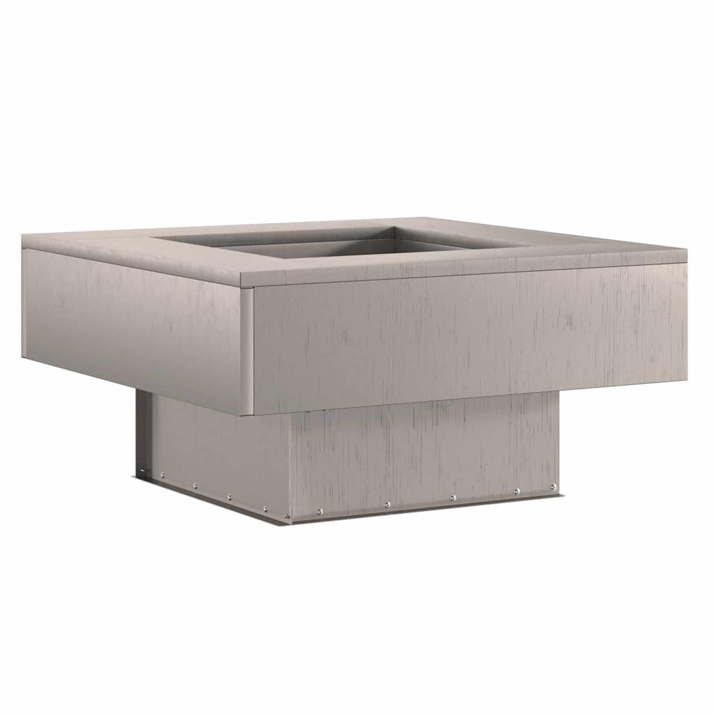 Hoguera Marrón 60 x 60 x 30 cm Acero autopatinable