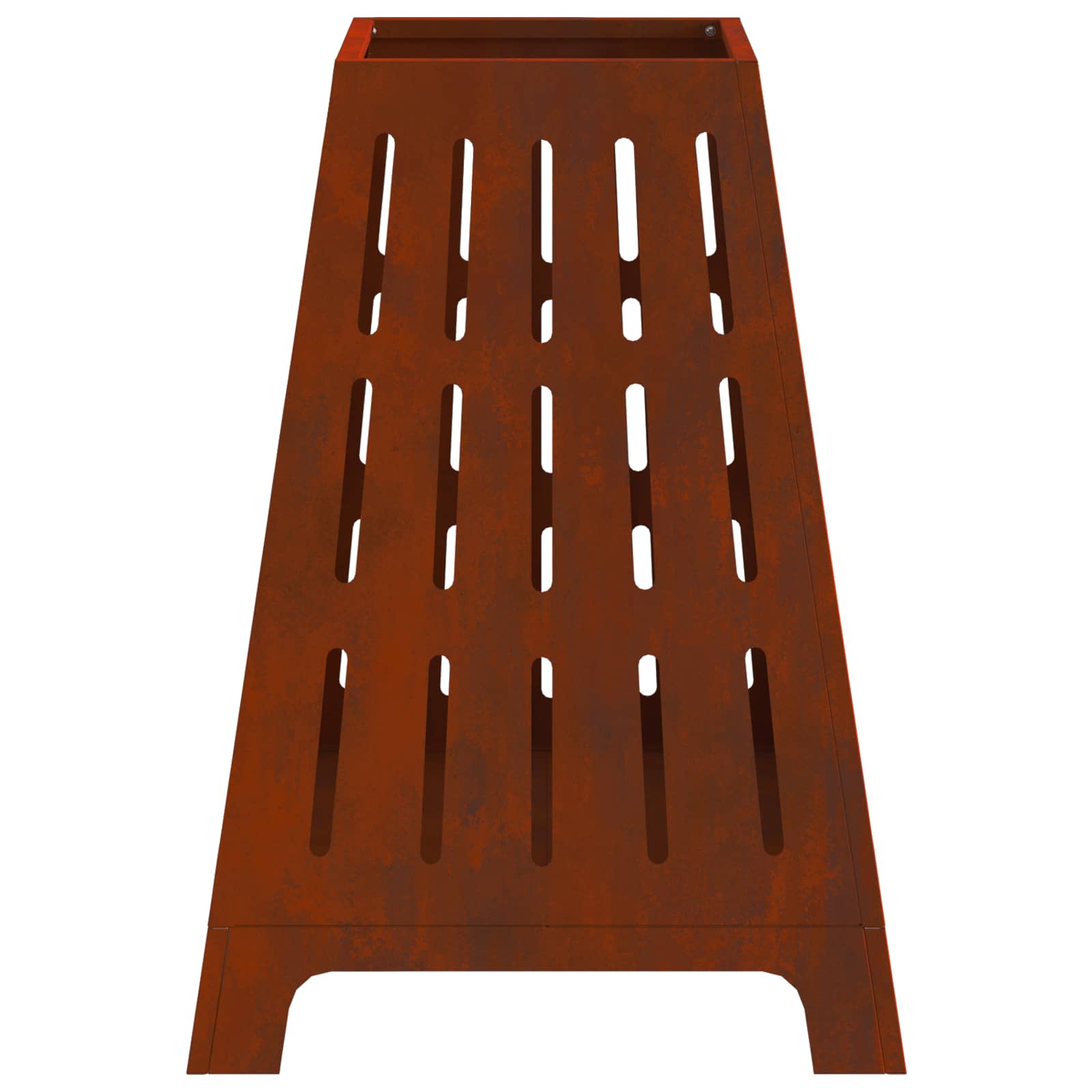 Hoguera Marrón 50 x 50 x 70 cm Acero autopatinable