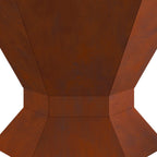 Hoguera Marrón 50 x 50 x 40 cm Acero autopatinable