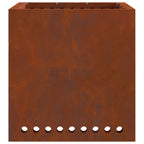 Hoguera Sin Humo Marrón 48 x 48 x 50 cm Acero autopatinable