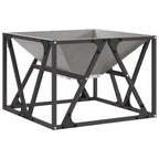 Hoguera Marrón 50 x 50 x 35 cm Acero autopatinable