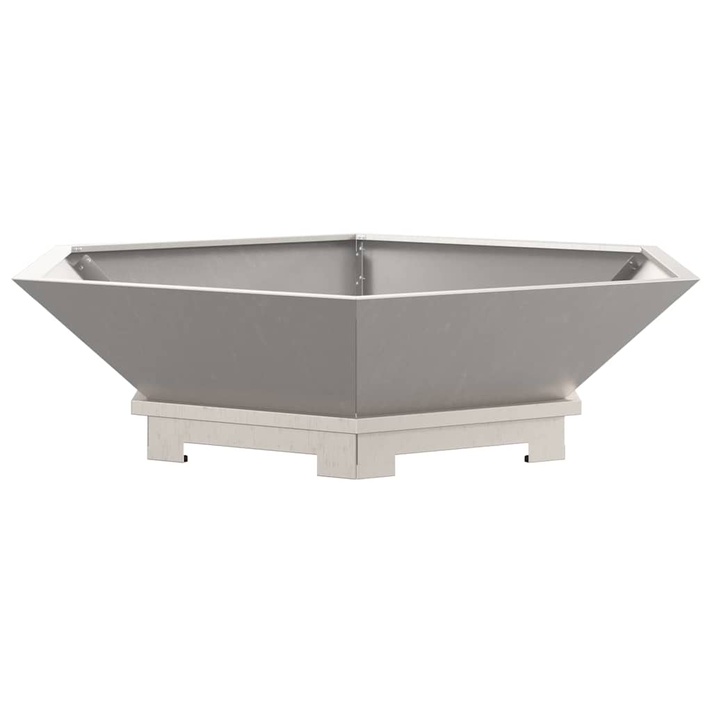 Hoguera Marrón 100 x 100 x 28 cm Acero autopatinable