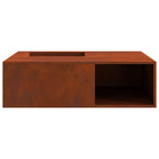 Hoguera Marrón 100 x 100 x 30 cm Acero autopatinable