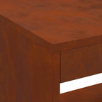 Hoguera Marrón 160 x 45 x 35 cm Acero