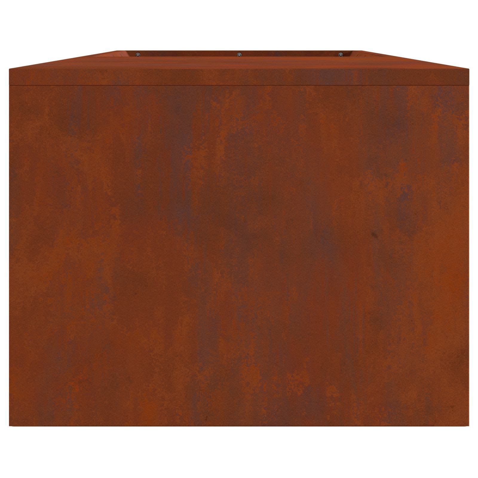 Hoguera Marrón 160 x 45 x 35 cm Acero