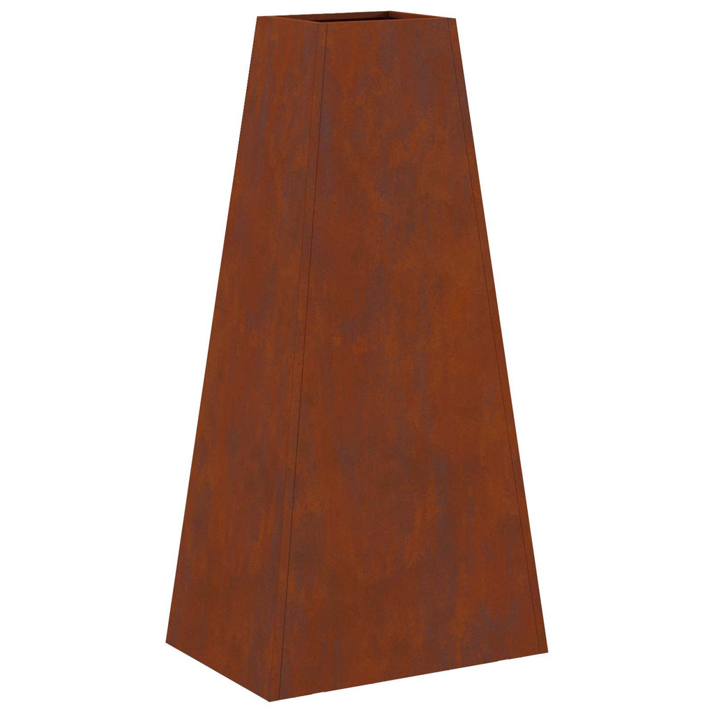 Hoguera Marrón 50 x 35 x 100 cm Acero autopatinable