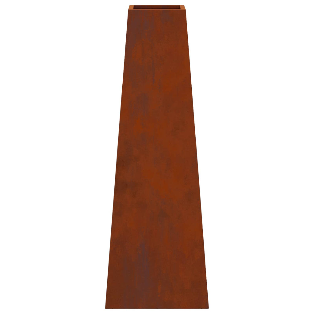 Hoguera Marrón 50 x 35 x 100 cm Acero autopatinable