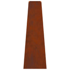 Hoguera Marrón 50 x 35 x 100 cm Acero autopatinable