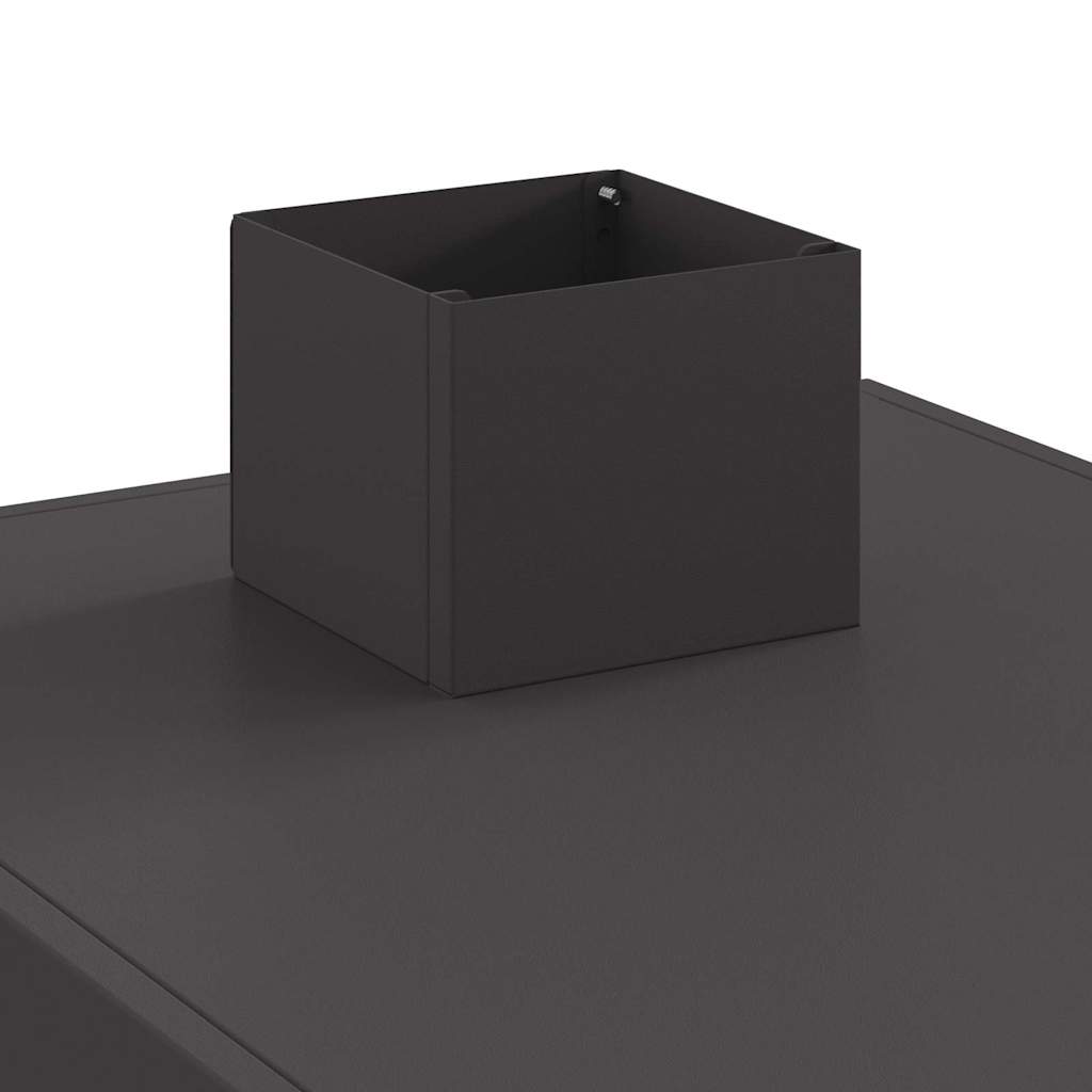 Estufa de camping Negro 35 x 50 x 60 cm Acero laminado en frío