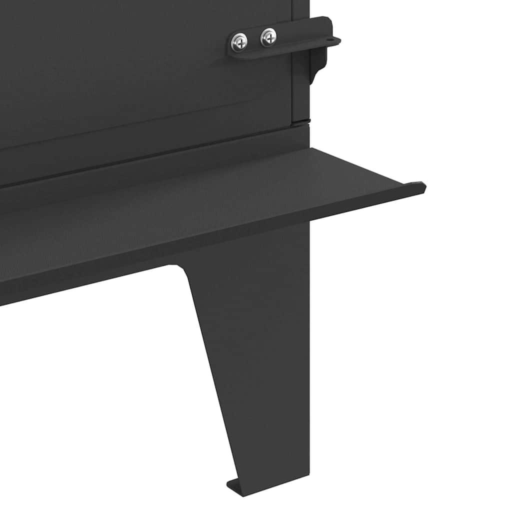 Estufa de camping Negro 35 x 50 x 60 cm Acero laminado en frío