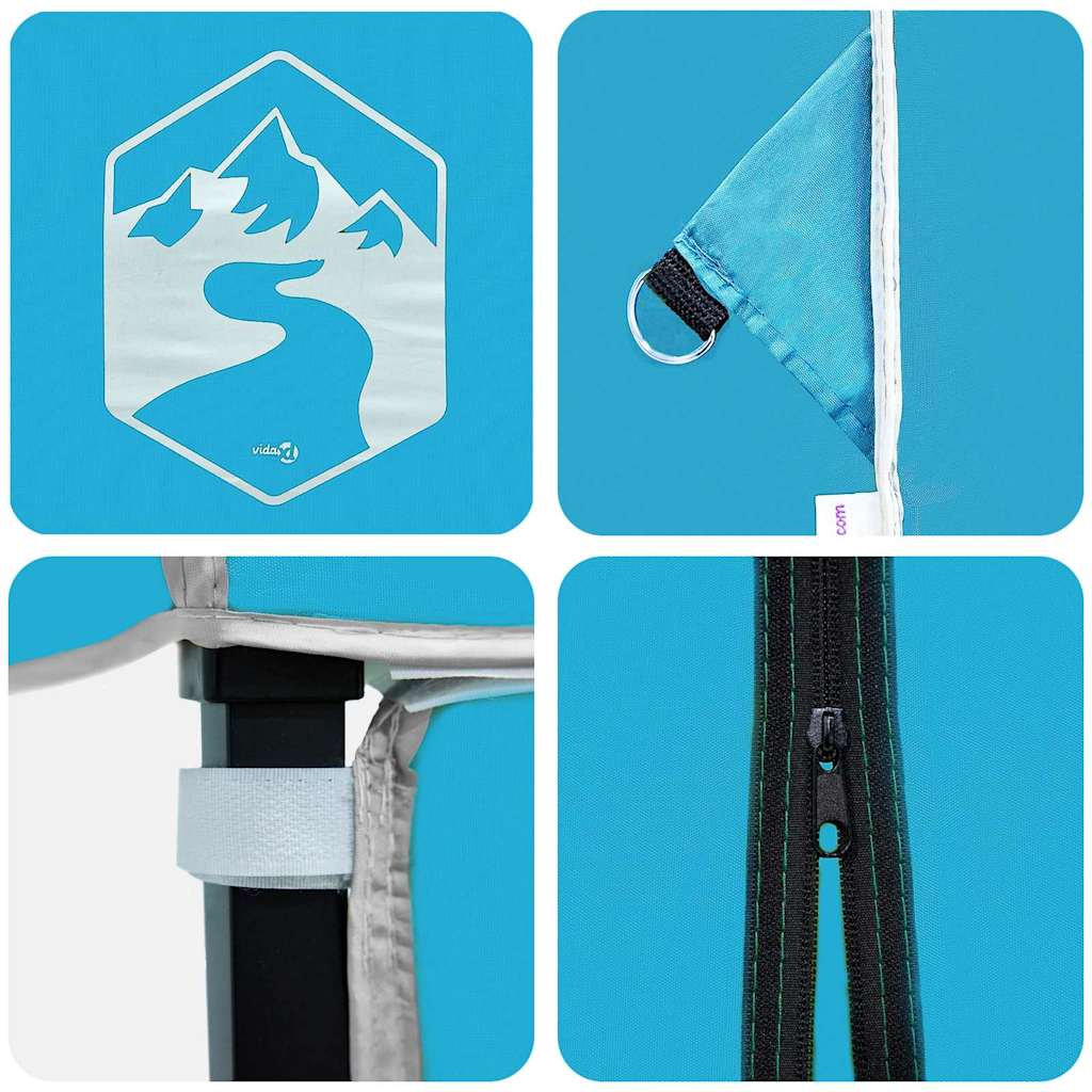 Carpa Dosel Manual Azul 194 x 194 x 251 cm tela