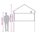Carpa Dosel Manual Azul 194 x 194 x 251 cm tela