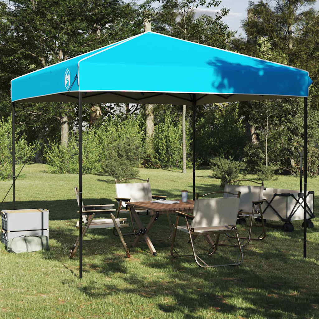 Carpa Dosel Manual Azul 243 x 243 x 251 cm tela