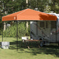 Blue Manual Canopy Tent 243 x 243 x 251 cm fabric