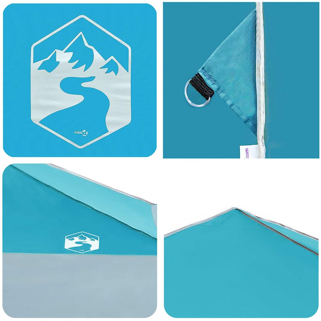 Carpa Dosel Manual Azul 395 x 395 x 251 cm tela