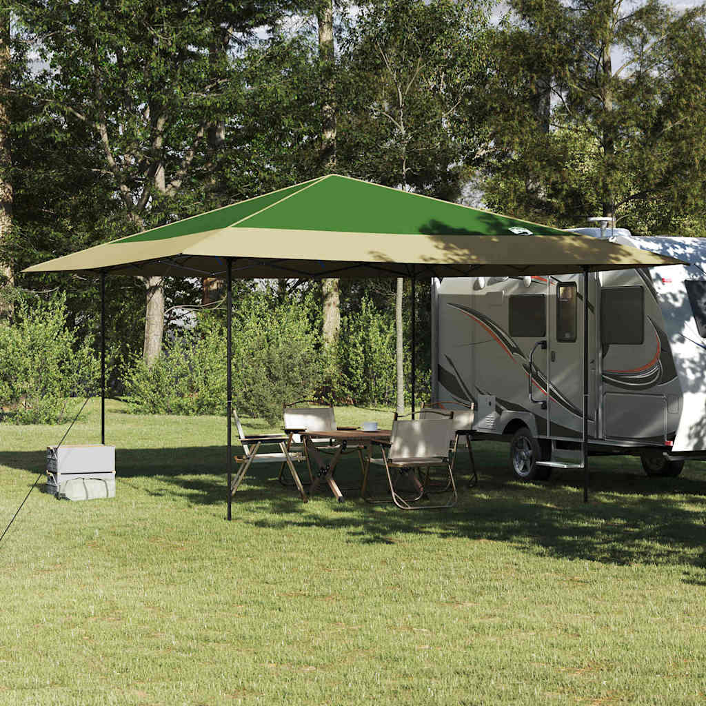 Manual Blue Canopy Tent 395 x 395 x 251 cm fabric