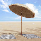 Sombrilla de jardín Natural 160 x 160 x 196 cm