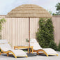 Parasol de playa Natural 160 x 160 x 196 cm Poliéster y Acero