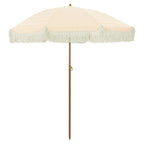 Parasol de playa Amarillo y 160 x 160 x 196 cm