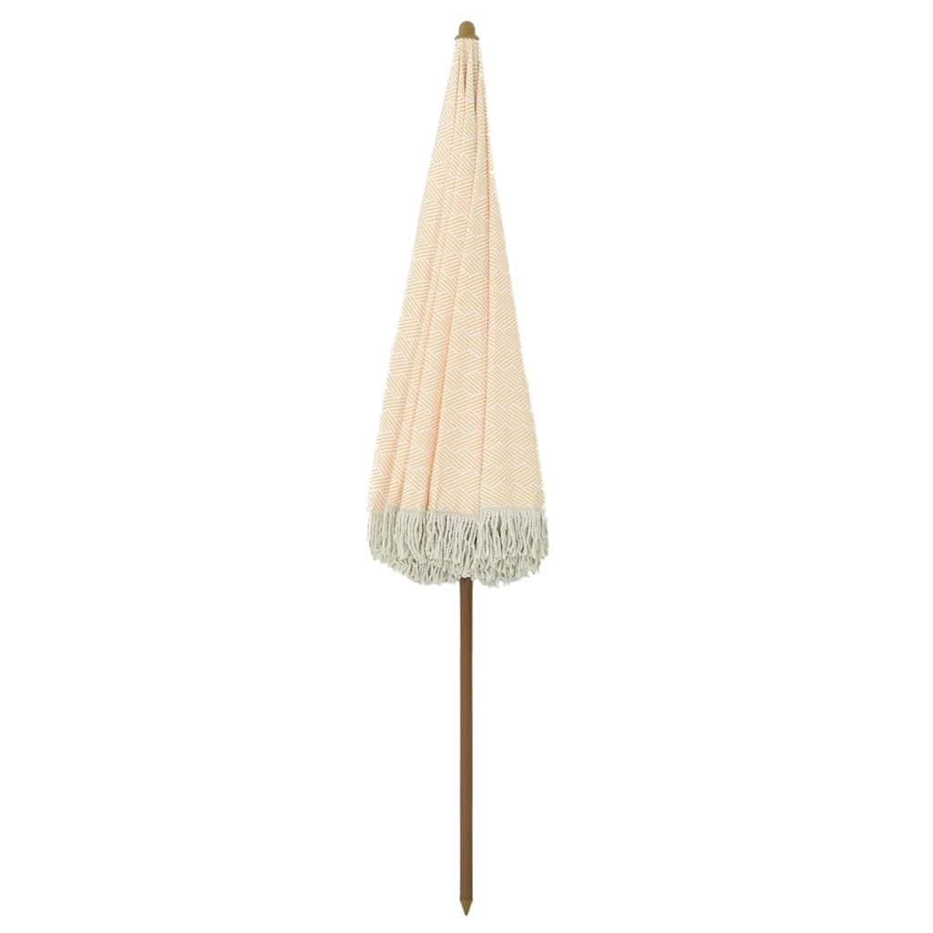 Parasol de playa Amarillo y 160 x 160 x 196 cm