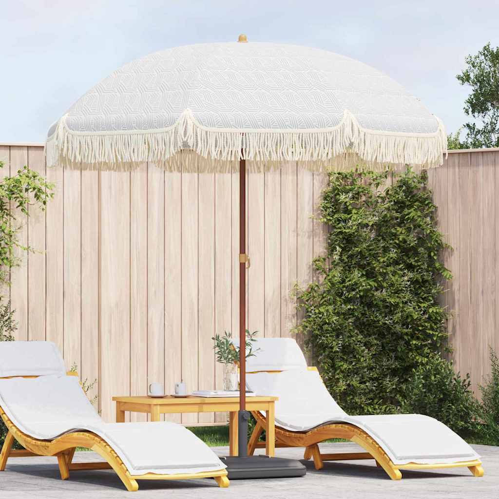 Yellow beach umbrella and 205 x 205 x 210 cm