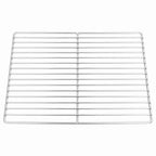 Rejilla de parrilla Plateado 40 x 30 cm Acero inoxidable