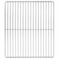 Rejilla de parrilla Plateado 40 x 30 cm Acero inoxidable